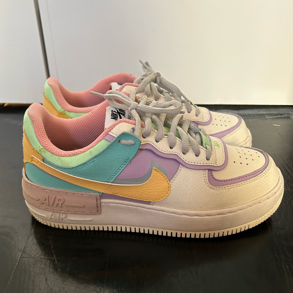 Pastel Nike Air Force 1 Shadow